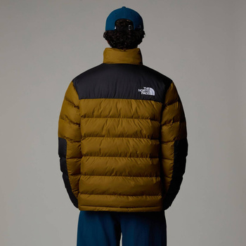 Kurtka puchowa męska The North Face LIMBARA brązowa NF0A89EG1OB