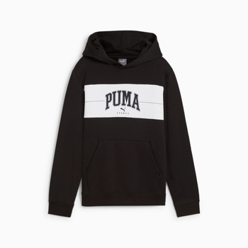 Bluza z kapturem chłopięca Puma SQUAD FL czarna 68277501