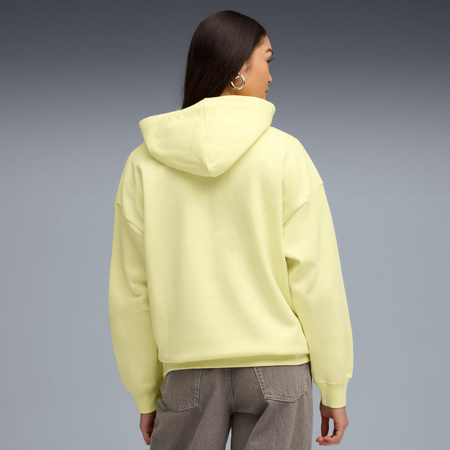 Bluza z kapturem damska Puma ESS OVERSIZED FL żółta 68539835