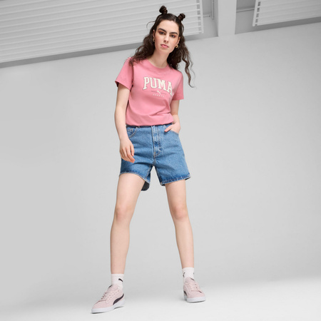 Koszulka damska Puma SQUAD GRAPHIC różowa 68153748