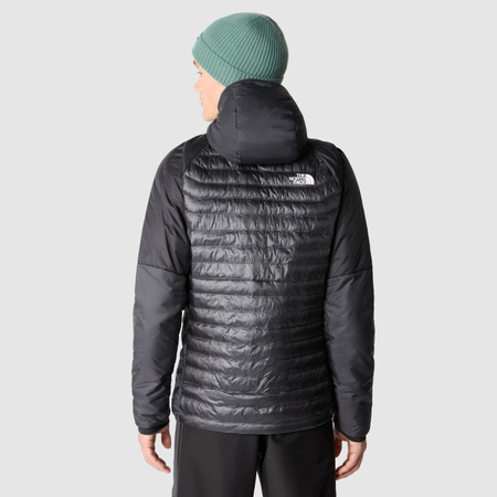 Kurtka z kapturem męska The North Face MACUGNAGA HYBRID INSULATION szara NF0A851XMN8