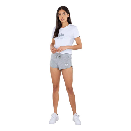 Spodenki damskie Alpha Industries BASIC szare 116054-230