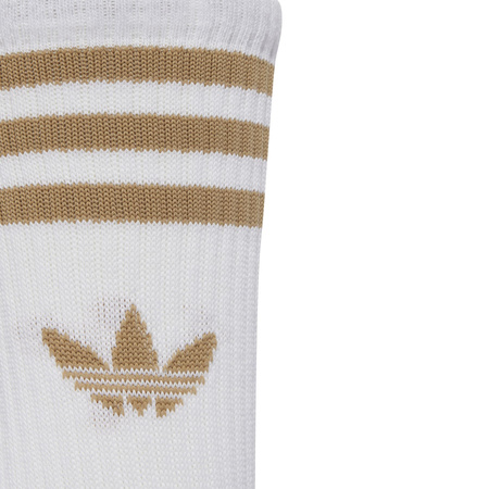 Skarpety unisex adidas 3-STRIPES 3-PACK białe JV7407