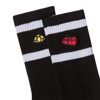 Skarpety unisex The North Face EVERYDAY CREW ICONS 2-PACK czarne NF0A8EGMJK3