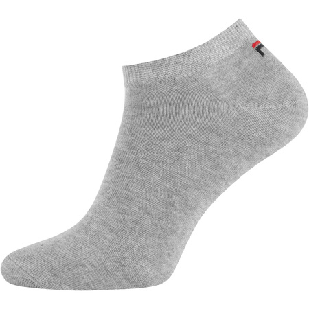 Skarpety unisex Fila INVISBLE PLAIN 3-PACK szare F9100-400