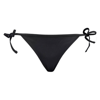 Bikini damskie dół Puma SWIM SIDE TIE czarny 90769105