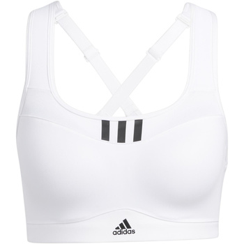 Stanik sportowy damski adidas TLRD IMPACT TRAINING HIGH SUPPORT biały HC5399