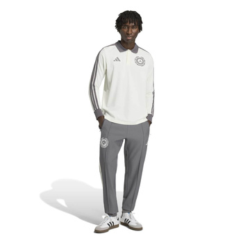 Spodnie dresowe męskie adidas MERCEDES-AMG PETRONAS FORMULA 1 TEAM SILVER szare KR3571