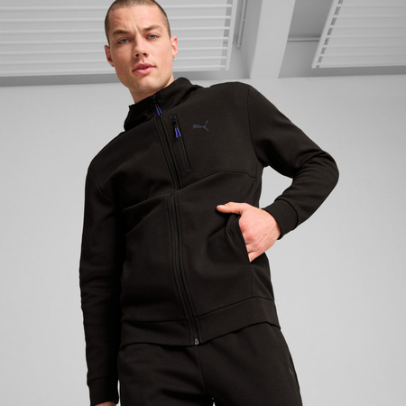 Bluza z kapturem męska Puma OPEN ROAD FZ DK czarna 68165401