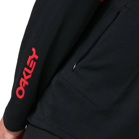 Longsleeve treningowy męski Oakley SWITCHBACK czarny FOA401893-02E
