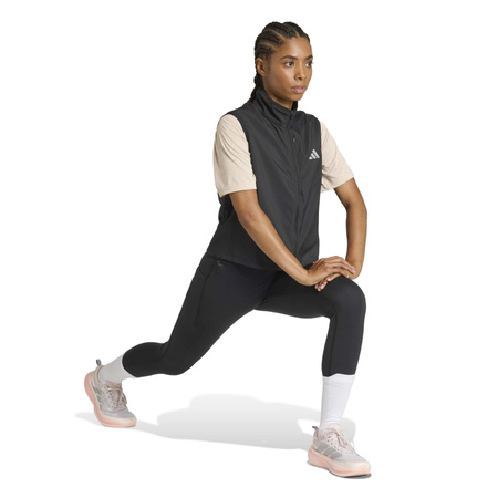Kamizelka do biegania damska adidas ADI365 czarna KA0263