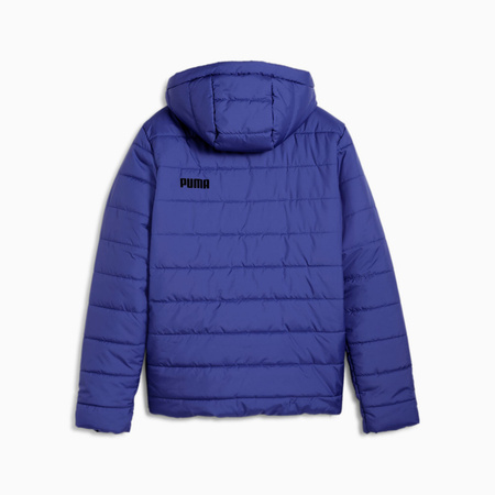 Kurtka z kapturem chłopięca Puma ESS PADDED fioletowa 67055927