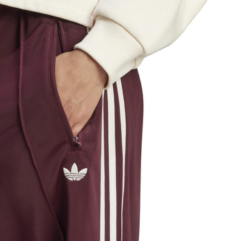 Spodnie dresowe damskie adidas ADICOLOR CLASSIC FIREBIRD bordowe KA7743