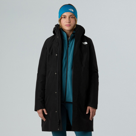 Parka z kapturem damska The North Face SUZANNE TRICLIMATE 2.0 czarna NF0A8DZZJK3