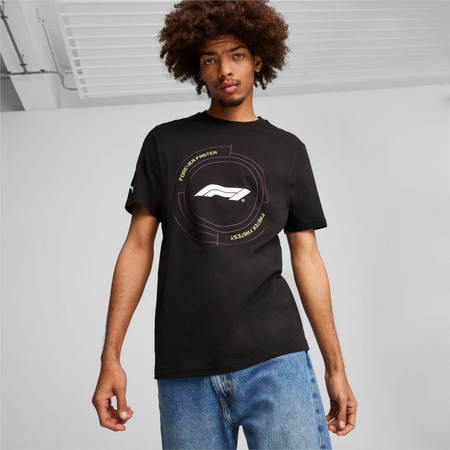 Koszulka męska Puma F1 ESS GRAPHIC czarna 62641501