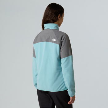 Polar damski The North Face GLACIER HEAVYWEIGHT FULL ZIP niebieska NF0A8DZYEOL