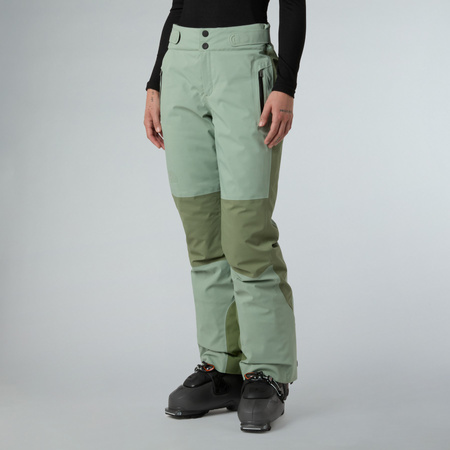 Spodnie narciarskie damskie The North Face LENADO zielone NF0A8DEYD5M