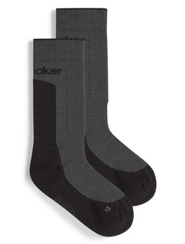 Skarpety trekkingowe damskie Icebreaker MER HIKE+ MEDIUM CREW czarne IB0A578I0D5