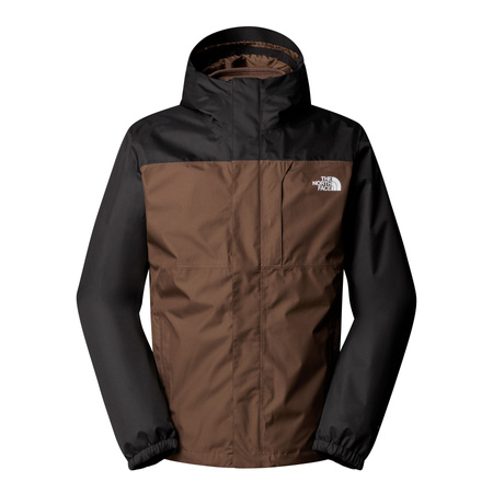 Kurtka wodoodporna męska The North Face QUEST TRICLIMATE brązowa NF0A3YFH1OI