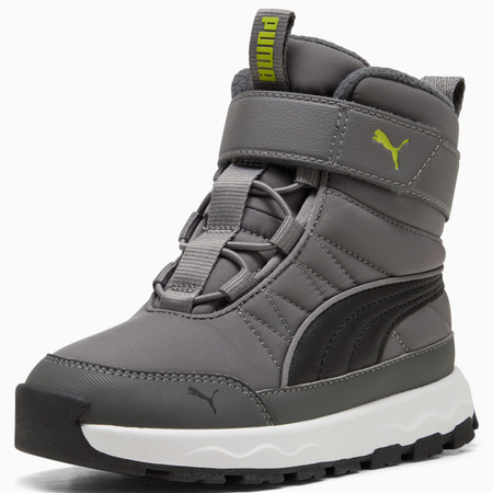 Buty zimowe dziecięce Puma EVOLVE BOOT AC+ PS szare 39264508