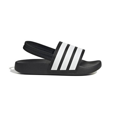 Klapki dziecięce adidas ADILETTE ESTRAP I czarne JR5328