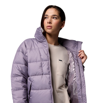 Kurtka puchowa damska Columbia PIKE LAKE fioletowa 2133594554