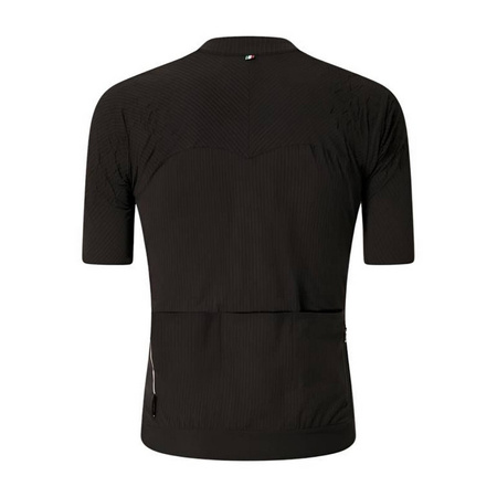 Koszulka rowerowa męska Oakley GRIDSKIN PINSTRIPE JERSEY Q36.5 czarna FOA405953-02E