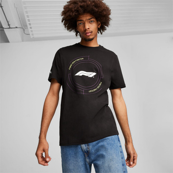 Koszulka męska Puma F1 ESS GRAPHIC czarna 62641501