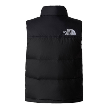Bezrękawnik puchowy dziecięcy The North Face 1996 RETRO NUPTSE czarny NF0A82WXJK3