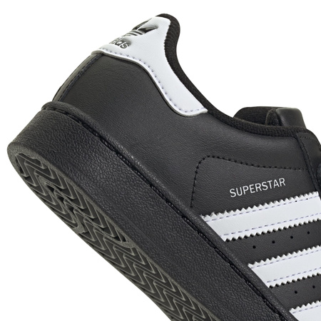 Buty sportowe dziecięce adidas SUPERSTAR II czarne JI3989