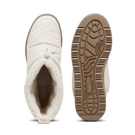 Buty sportowe damskie Puma SNOWBAE WNS kremowe 39392002