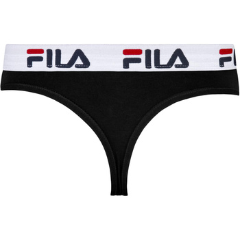 Majtki damskie Fila STRING 1-PACK czarne FU6061-200