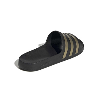 Klapki unisex adidas ADILETTE AQUA SLIDES czarne EG1758