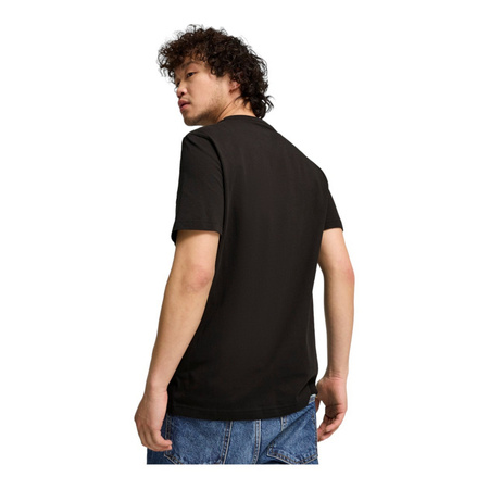 Koszulka męska Puma MAPF1 ESS LOGO czarna 62734901