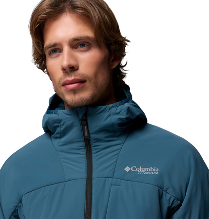 Kurtka zimowa męska Columbia SILVER LEAF niebieska 2134532429