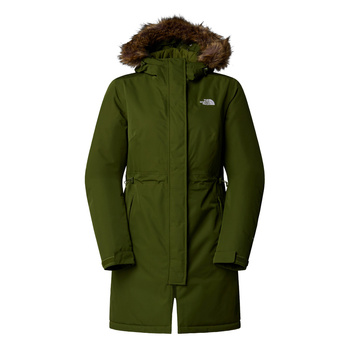 Parka z kapturem damska The North Face ZANECK zielona NF0A8DZNBRI