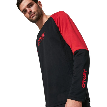 Longsleeve treningowy męski Oakley SWITCHBACK czarny FOA401893-02E