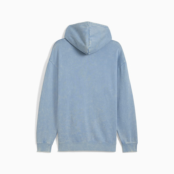 Bluza z kapturem męska Puma ESS ELEVETED RELAXED WASH FL niebieska 68804934