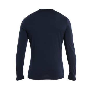 Longsleeve termiczny męski Icebreaker 200 OASIS granatowy IB0A56QU401