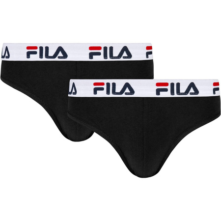 Majtki męskie fila BRIEF 2-PACK czarne FU5015-2-200