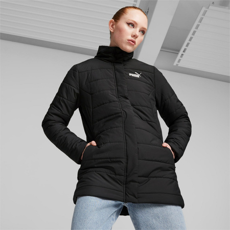 Kurtka z kapturem damska Puma ESS+ PADDED czarna 67536401