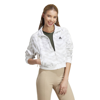Bluza damska adidas TIRO SUIT-UP LIFESTYLE biała IC6653