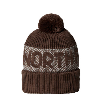 Czapka zimowa unisex The North Face RETRO CABIN brązowa NF0A88QW87I