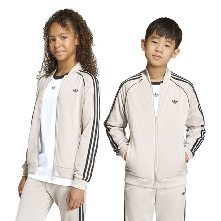 Bluza dresowa dziecięca adidas SST beżowa KE2855