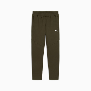 Spodnie dresowe męskie Puma EVOSTRIPE DK zielone 68823470
