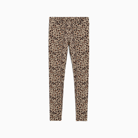 Legginsy damskie Puma ESS GRAPHIC ANIMAL AOP brązowe 68808583