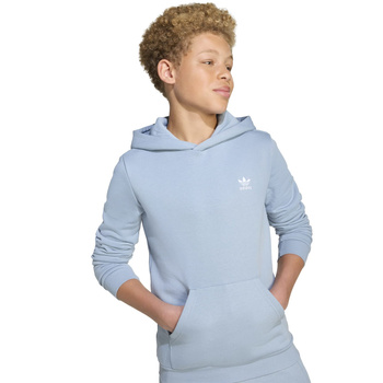 Bluza z kapturem dziecięca adidas KIDS niebieska JX2741