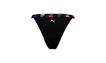 Bikini damskie dół Puma SWIM TANGA czarny 93808301