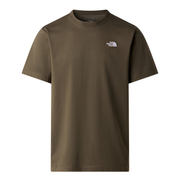 Koszulka męska The North Face EVOLUTION SIMPLE DOME REGULAR zielona NF0A8CZ221L