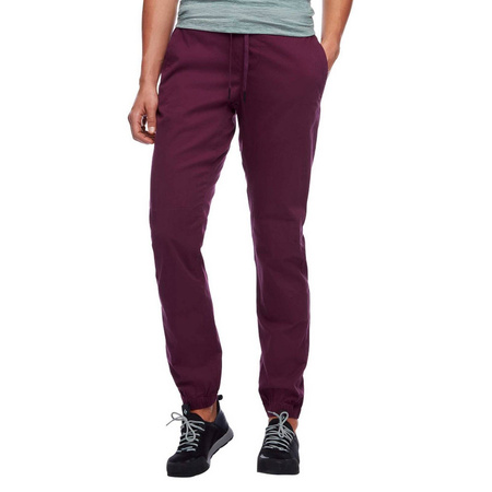 Spodnie trekkingowe damskie Black Diamond NOTION bordowe APGL085002